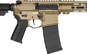 CMMG PISTOL BANSHEE MK4 300AAC - 8" 30RD W/RIP BRACE COYOTE TAN