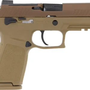 SIG P320 M18 9MM 3.9" NITE SGT - OR (3)10RD COYOTE CA COMPLIANT