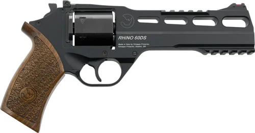 CHIAPPA RHINO 60DS 9MM - 6" ADJ. SIGHT BLACK/WALNUT.