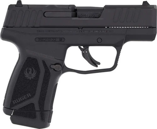 RUGER MAX-9 9MM 12-SHOT ADJ. - REAR SIGHT 3.20" BLACK