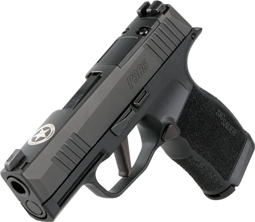 SIG P365X TEXAS RANGER 9MM << - 3.1" XRAY3 (2)12RD BLACK TALO - Image 3