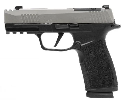 SIG P365X MACRO 9MM 3.1" COMP - XRAY3 (2)17RD STAINLESS/BLACK