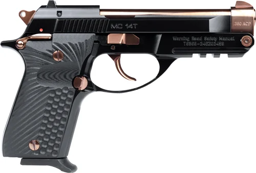 GIRSAN MC14T COLORWAY 380ACP - G10 13RDS ROSE GOLD/GLOSS BLK - Image 6