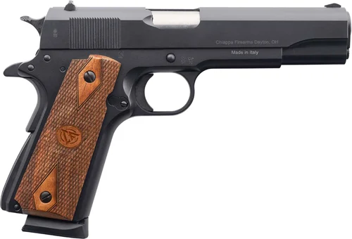 CHIAPPA 1911 FIELD GRADE - 9MM 5" FS 10rd BLACK/WALNUT