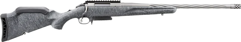 RUGER AMERICAN GENII 6.5 PRC - 20" GRAY GRAY SPLATTER SYN