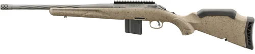 RUGER AMERICAN GENII RANCH - 6MM ARC 16.1" COBALT FDE SPLAT - Image 2