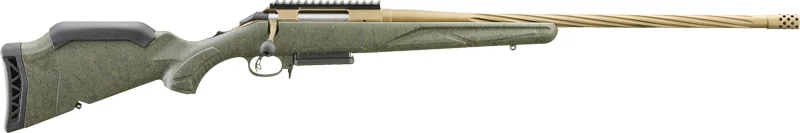 RUGER AMERICAN GENII PREDATOR - 6MM CM 22" BRONZE GREEN SPLAT