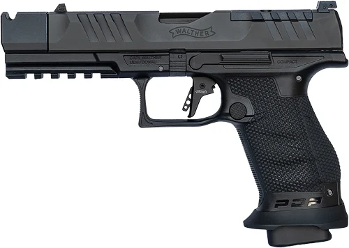 WALTHER PDP PRO-X PPM COMPACT - 9MM 4.6" 10-SHOT BLACK FRAME
