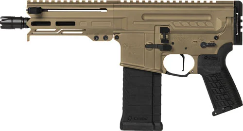 CMMG PISTOL DISSENT MK4 5.7X28 - MM 6.5" 32RD COYOTE TAN - Image 3