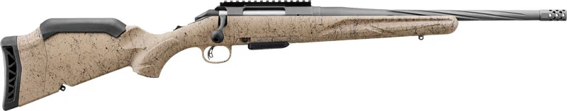 RUGER AMERICAN GENII RANCH - 5.56 NATO 16.1" COBALT FDE SP