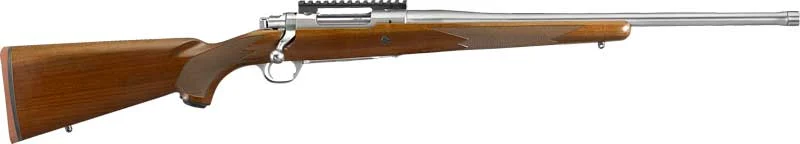 RUGER HAWKEYE HUNTER 308 WIN - STAINLESS WALNUT THREADED