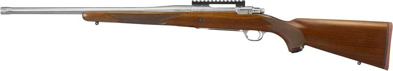 RUGER HAWKEYE HUNTER 308 WIN - STAINLESS WALNUT THREADED - Image 2