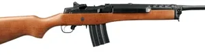RUGER MINI-14 RANCH 5.56MM - BLUED HARDWOOD W/5RND MAGAZINE