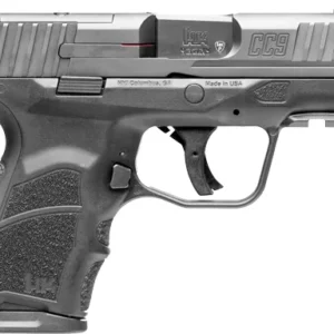 HK CC9 9MM 3.32" BBL OPTIC RDY - 1-12RD 1-10RD BLACK...