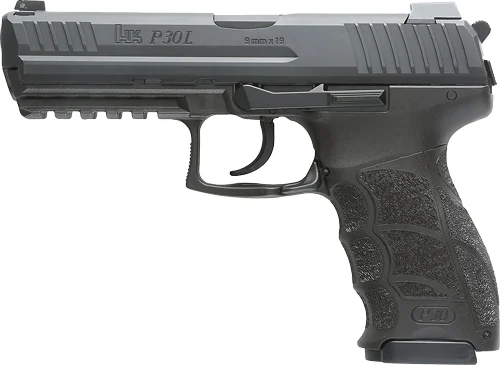 HK P30L V3 DA/SA 9MM LUGER - 4.45" BBL 1-20 1-17 MAG BLACK