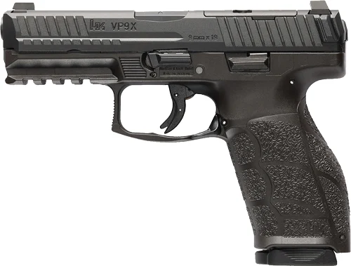 HK VP9A1 X OPTICS READY 9MM - 4.09" 2-10RD MAGS BLACK