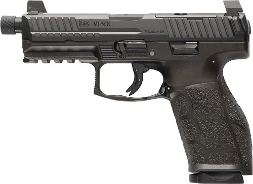 HK VP9A1 X TACTICAL OPTICS RDY - 9MM 4.70" THREADED 2-10 RD BLK