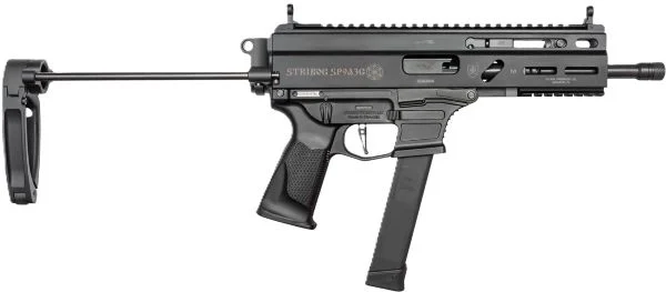 GRAND POWER STRIBOG SP9A3G 9MM - 8" 30RD MAG TAILHOOK BRACE BLK
