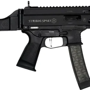GRAND POWER STRIBOG SP9A3 9MM - 8" BBL 30 RD MAG W/BRACE BLK