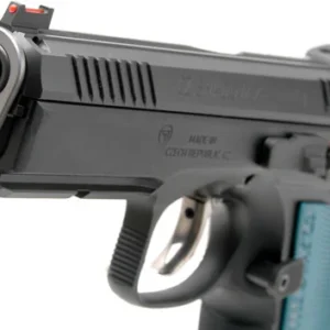 CZ CUSTOM SHADOW 2 ACCU 9MM FS - 17-SHOT BLACK POLY BLUE GRIPS
