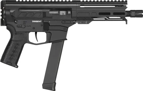 CMMG PISTOL DISSENT MKGS 9MM - 6.5" 30RD ARMOR BLACK