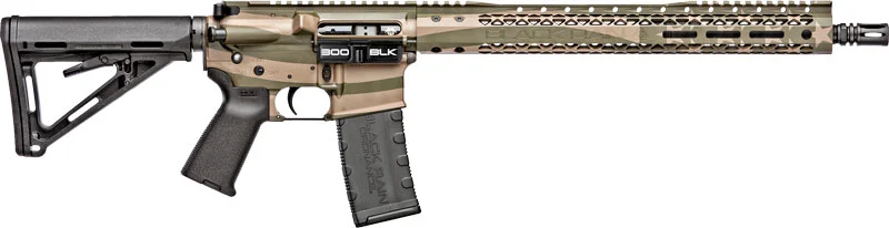 BLACK RAIN SPEC+ PATRIOT RIFLE - 300BLK 16" FDE/OD FLAG 30RD