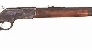 CIMARRON 1873 DELUXE 44/40 WIN - 24" OCTAGON CC/BLUED PG WALNUT