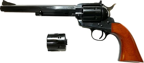 CIMARRON SA BAD BOY 10MM AUTO - 8" W/EXTRA .38/40 CYLINDER