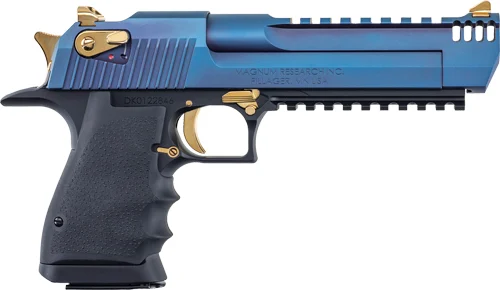 DESERT EAGLE L6 SERIES 357MAG - 6" BLACK CARBO BLUE & PIC RAIL