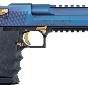 DESERT EAGLE L6 SERIES 50AE - 6" BLACK CARBO BLUE & PIC RAIL