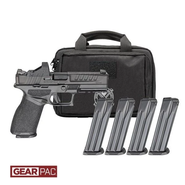 SPRINGFIELD ECHELON 9MM 4.5" - 10RD 4 MAGS GEAR PAC