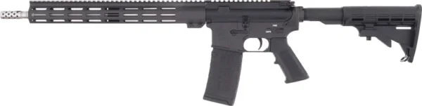 GLFA AR15 RIFLE 223 WYLDE - 16" STAINLESS BBL BLACK