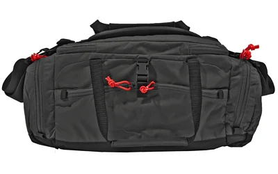 GGG RANGE BAG BLACK W/RED ZIPPER PUL - Image 2