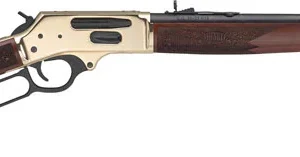HENRY H24 SIGNATURE RIFLE - 38-55 WIN 20" BRASS WALNUT