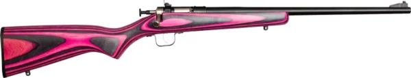 CRICKETT RIFLE G2 22LR - BLACK/PINK LAMINATE