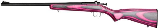 CRICKETT RIFLE G2 22LR - BLACK/PINK LAMINATE