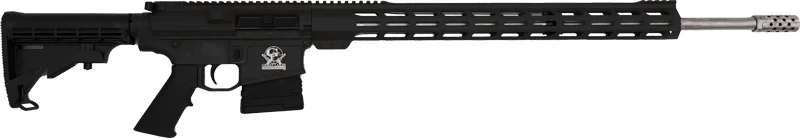 GLFA AR10 RIFLE 243 WIN - 24" S/S BBL 5-SHOT BLACK