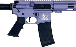 GLFA AR15 PISTOL 223 WYLDE - 7.5" NITRIDE BBL WILD ORCHID