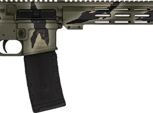 GLFA AR15 RIFLE 223 WYLDE - 16" S/S BBL PURSUIT GREEN CAMO