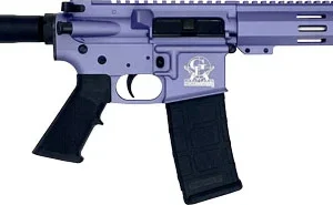 GLFA AR15 PISTOL 223 WYLDE - 7.5" STAINLESS BBL WILD ORCHID