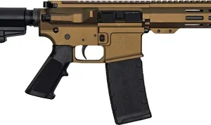 GLFA AR15 PISTOL 300 AAC 7.5" - W/ BRACE NITRIDE BBL BRONZE