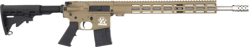 GLFA AR15 450 BUSHMASTER - 18" S/S BBL FLAT DARK EARTH
