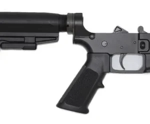 GLFA COMPLETE AR15 PISTOL - LOWER RECEIVER BRACED BLACK