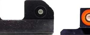 XS R3D FOR GLOCK 42/43/43X/48 - 3-DOT ORANGE TRITIUM SET