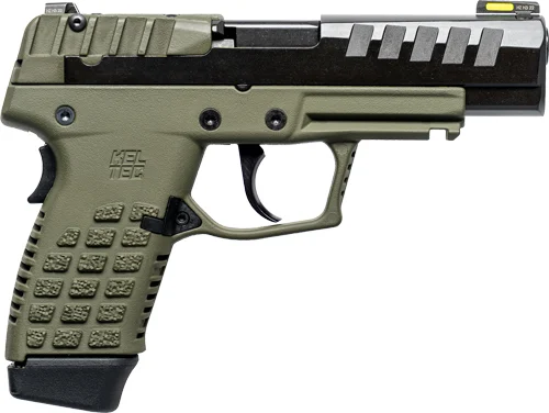 KEL-TEC P15 9MM COMPACT 15 RD - MAG HI-VIZ SGTS GREEN