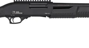 IVER JOHNSON PUMP 12GA 3" 18" - MUZZLE BRAKE BLUED SYNTHETIC