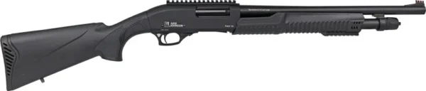 IVER JOHNSON PUMP 12GA 3" 18" - BLUED SYNTHETIC