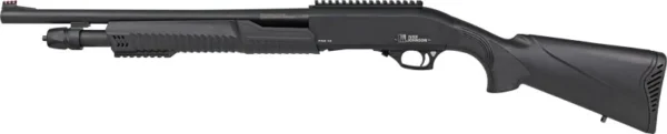 IVER JOHNSON PUMP 12GA 3" 18" - BLUED SYNTHETIC