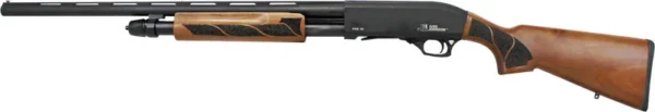 IVER JOHNSON PUMP 20GA 3" - 28"VR BLACK WALNUT