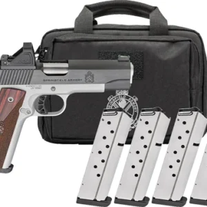 SPRINGFIELD 1911 RONIN 9MM - 4.25" 9RD 4 MAGS GEAR PAC
